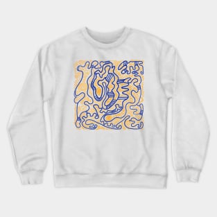 Maze design Crewneck Sweatshirt